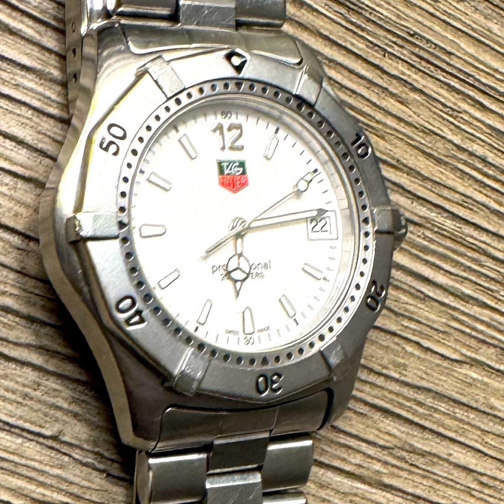 Tag Heuer 2000 WK1111 Professional 200 meters  41MM WHITE ALL ORIGINAL Quartz